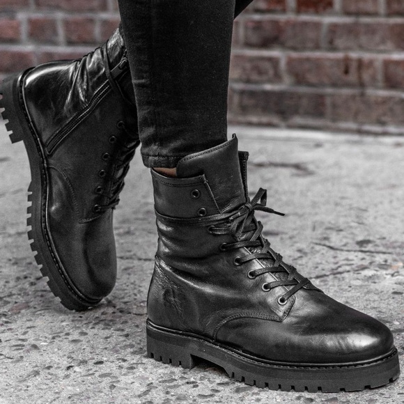 Thursday Boot Company Women’s Leather Combat Boots, size 5.5 - Picture 10 of 11